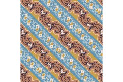 Ethnic traditional batik indonesia pattern vintage art Product Image 1