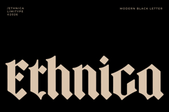 Ethnica - Blackletter Font Product Image 1