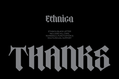 Ethnica - Blackletter Font Product Image 10