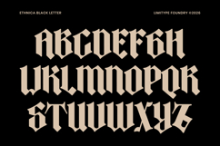 Ethnica - Blackletter Font Product Image 5