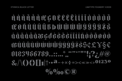 Ethnica - Blackletter Font Product Image 9