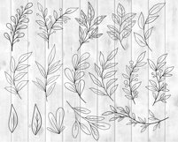 Botanical Procreate Brushes, Procreate Stamps Product Image 2