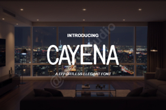 Cayena | Elegant &amp; Timeless Modern Serif Product Image 1