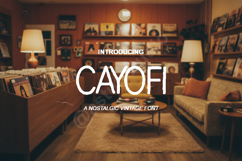 Cayofi - Sophisticated Modern Serif Typeface Product Image 1