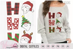 Ho Ho Ho christmas gnomes svg, 3 Gnomes svg, cricut svg, plo Product Image 1
