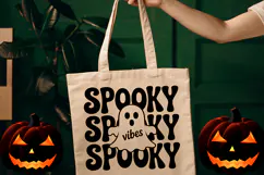 Spooky Vibes Svg | Halloween Svg | Shirt Svg Product Image 9