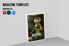 Multipurpose Magazine Template. Photoshop & Indesign Product Image 2