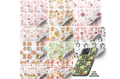 Cute Seamless Pattern Bundle 11 PNG Designs Product Image 2
