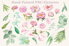 Peonies Watercolor Journal Kit Product Image 2