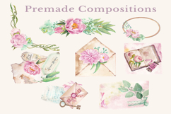 Peonies Watercolor Journal Kit Product Image 4