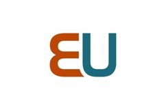 EU logo design vector template Product Image 1