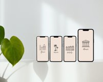 europe cities instagram templates