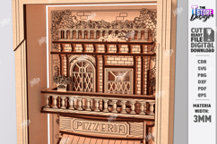 European Alley Key Holder Laser Cut | Wall Decor | Key Rack Product Image 3