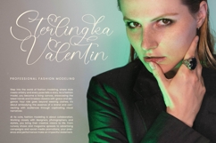 Evelyn Scarlet - Stylish Calligraphy Font Product Image 9