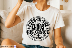 Even In The Chaos, His Grace Finds Me Finding Peace in God Product Image 2