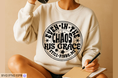 Even In The Chaos, His Grace Finds Me Finding Peace in God Product Image 3