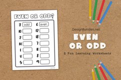 Even or Odd Educational Counting Activities Product Image 4