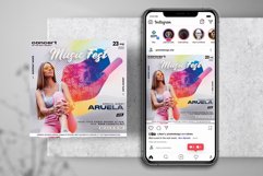 Music Party Color Instagram Flyer Product Image 1