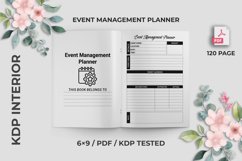 Event Management Planner - KDP Interior Product Image 1