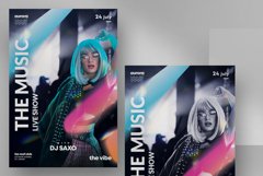 Events &amp; Concert Flyer Design - PSD Product Image 2