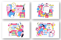 10 Event Planner Illustration Product Image 2