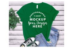 Bella Canvas 3001 Multi Color T-Shirt Mockup PSD Product Image 9
