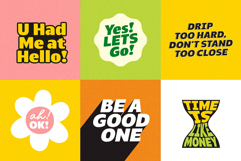 Everlo Sans Bold &amp; Friendly Display Typeface Product Image 5