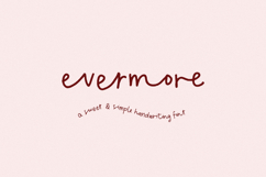 Evermore Script Product Image 1
