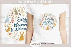 Every Bunny Welcome v4 T-shirt Sublimation Product Image 1