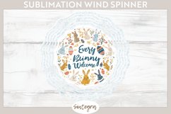 Every Bunny Welcome v4 Wind Spinner Sublimation Product Image 1