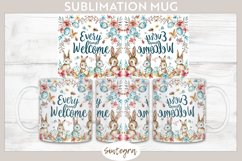 Every Bunny Welcome v5 Mug Wrap Sublimation Product Image 1
