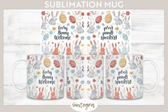 Every Bunny Welcome v6 Mug Wrap Sublimation Product Image 1
