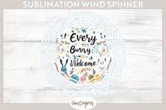 Every Bunny Welcome v8 Wind Spinner Sublimation Product Image 1