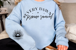 Every dawn a promise renewed Sleeve Svg Design Product Image 3