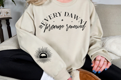Every dawn a promise renewed Sleeve Svg Design Product Image 2