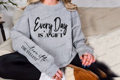 Every Day is a Gift Sleeve SVG Product Image 2