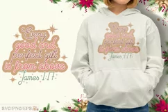 Christmas Christian SVG PNG T-shirt Design Product Image 1