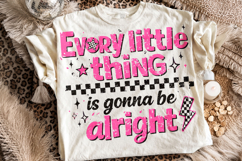 Every Little Thing is Gonna Be Alright PNG, Motivational Product Image 2