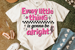 Every Little Thing is Gonna Be Alright PNG, Motivational Product Image 5