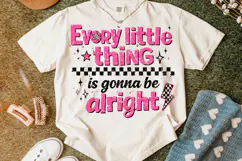 Every Little Thing is Gonna Be Alright PNG, Motivational Product Image 5