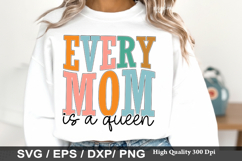 Mother's Day SVG Design - Greatest Mom In The Unlverse Product Image 3