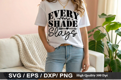 Black Lives SVG Design - Bold Black &amp; beautiful Product Image 5