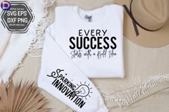 Every Success Starts with a Bold Idea Sleeve SVG Product Image 3
