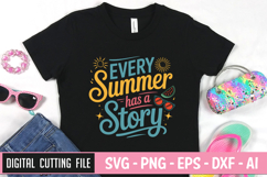 Every Summer Has A Story | Summer SVG Bundle | Beach quotes Product Image 2