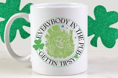 Everybody In The Pub Gettin Tipsy SVG Design Product Image 3