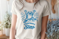 Everybody Stims SVG - Funny Neurodiversity Autism PNG Design Product Image 3