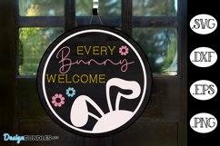 Every Bunny Welcome Easter Round SVG Product Image 1