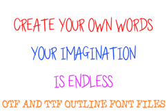 Everyday Handwriting Font Written Lettering ABC OTF Type Product Image 3