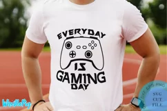 Everyday Is Gaming Day Svg Gamer Svg Gaming Svg Gamer Dad Product Image 1