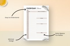 Everyday Planner | A4 Daily Planner | A4 Size | A5 Size Product Image 3
